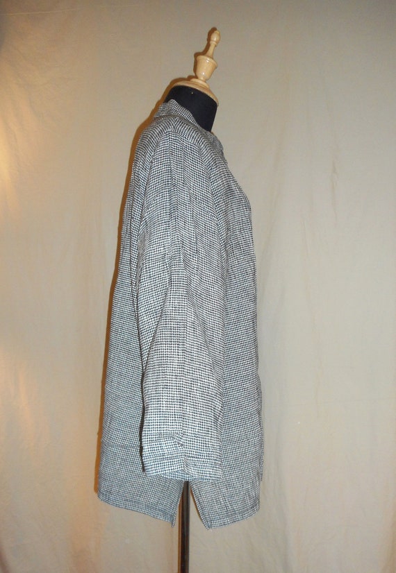 B&W Checked Shirt/Jacket - image 3