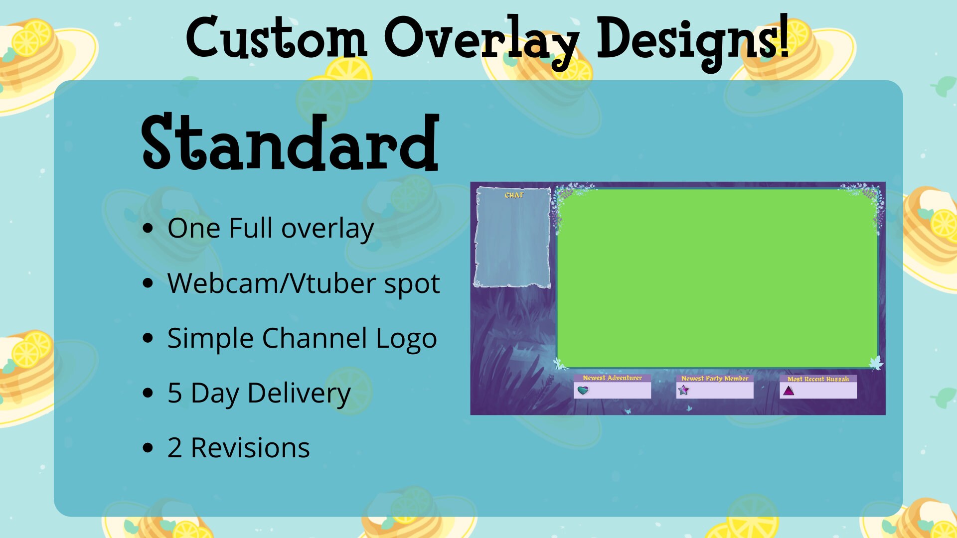 Customizeble Overlays Custom Twitch Overlay - Etsy