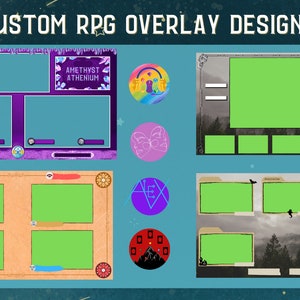 Custom Twitch TTRPG Overlay