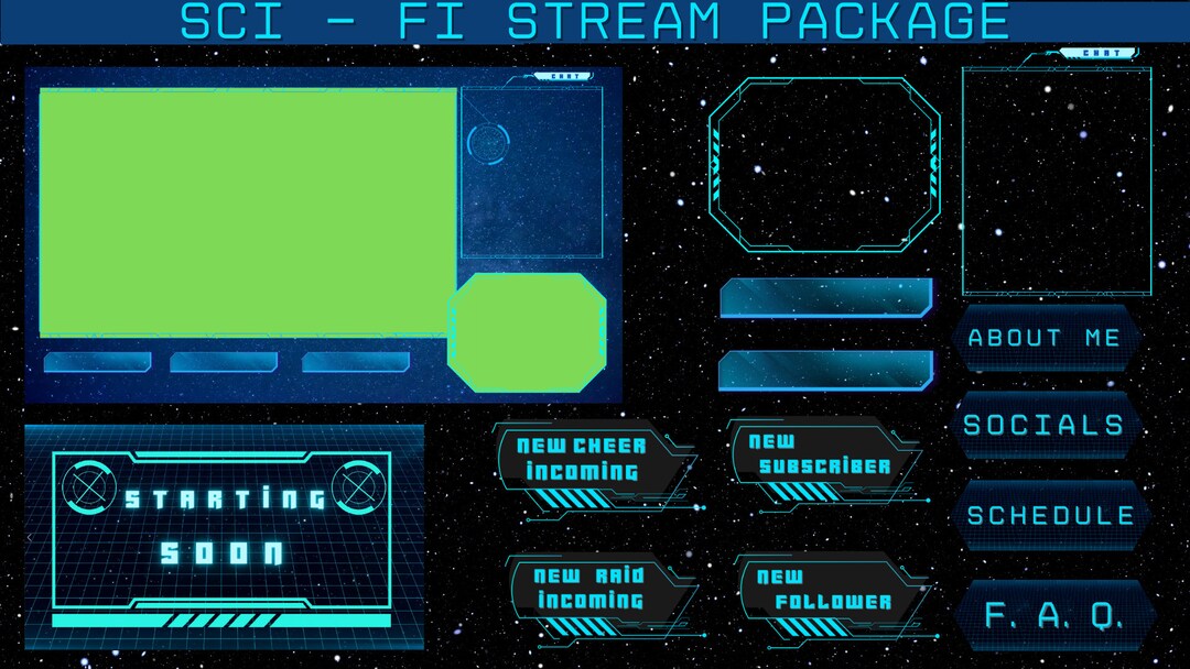 Sci - Fi Streaming Package - Etsy