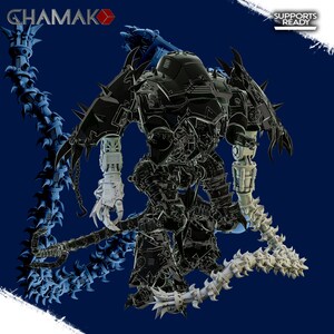 Ghamak Cursed Titans Chaos Titan extra weapons