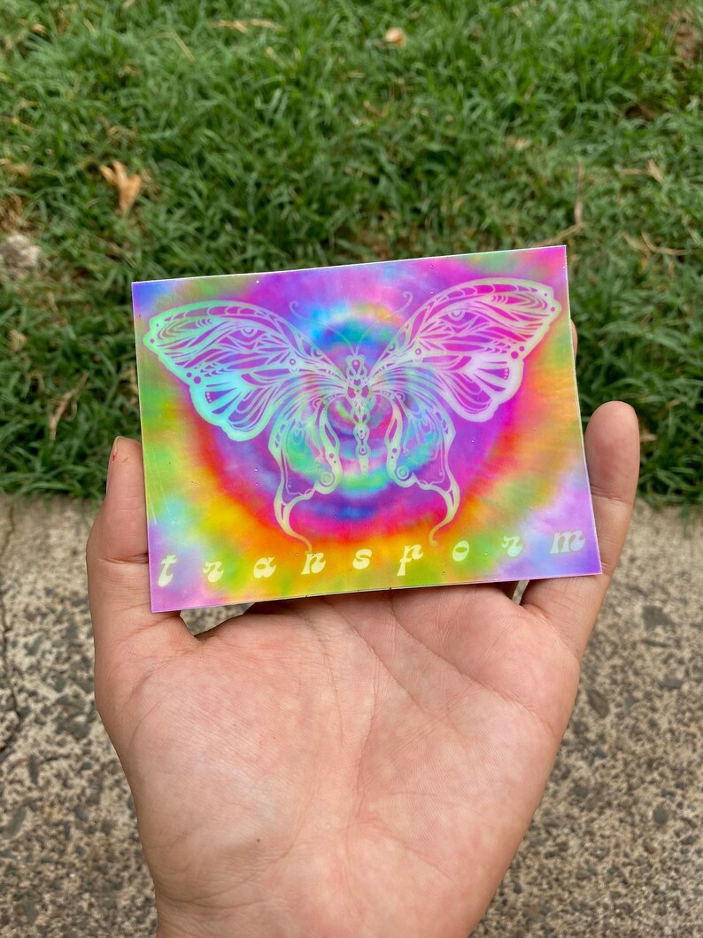 Transform - Holographic Sticker - Etsy