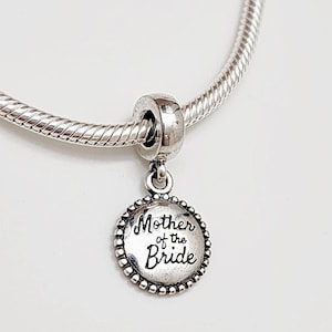 Pandora Mother of Bride Dangle Charm