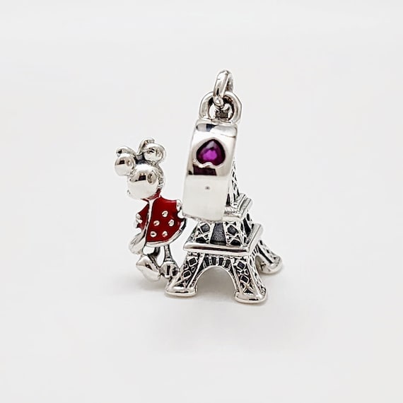 Pandora Disney Minnie Mouse Eiffel Tower Charm - Etsy UK
