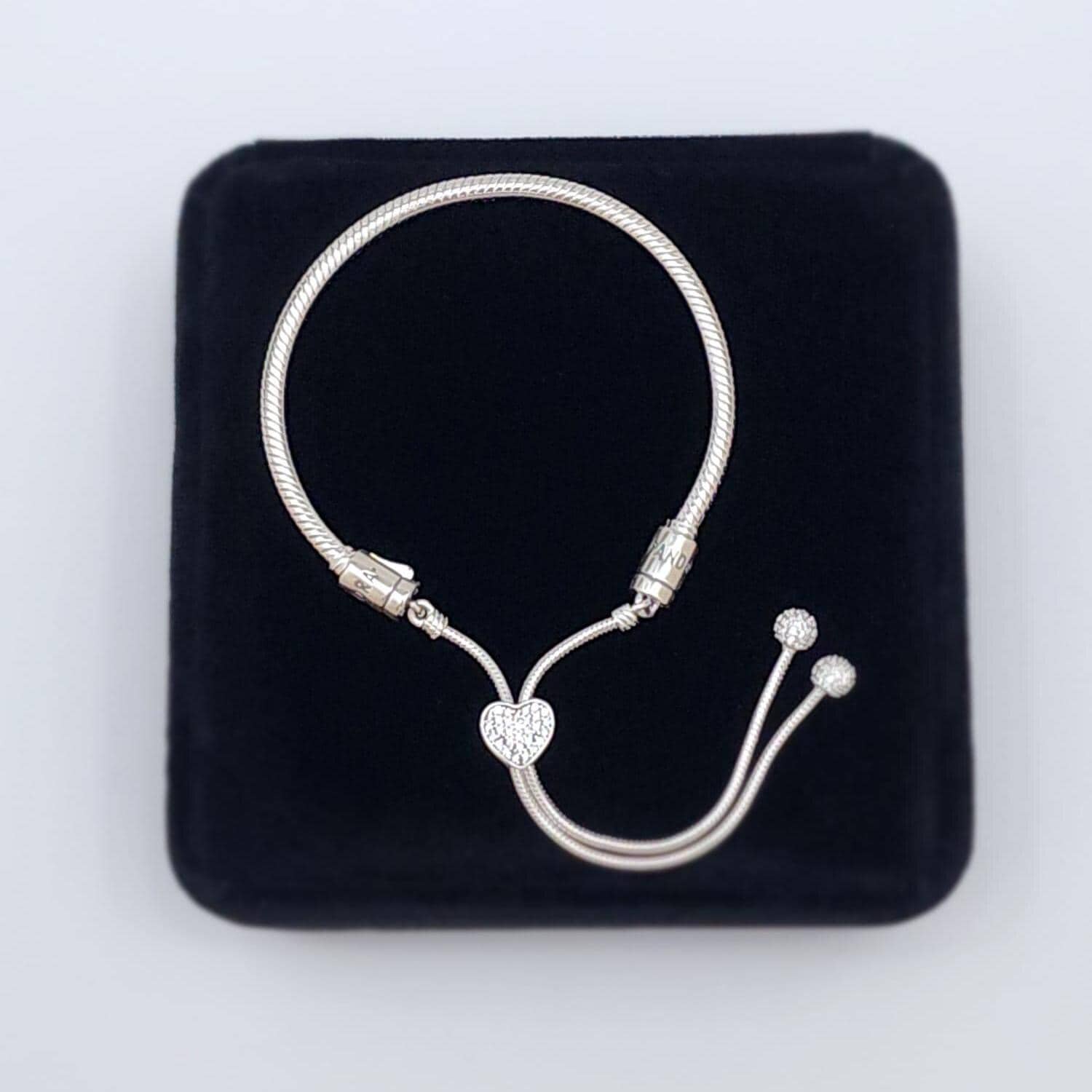 Studded Chain Bracelet Pandora Bracelet 30th Charm Adjustable