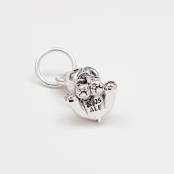 Pandora French Bulldog Charm Dog French Bulldog Puppy Pendant View 3