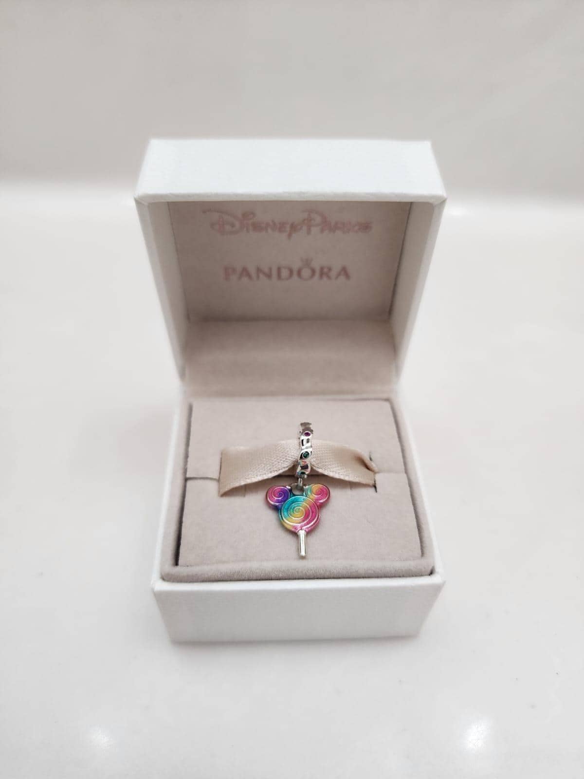 Pandora Disney Parks Mickey Mouse Rainbow Lollipop Charm - Etsy