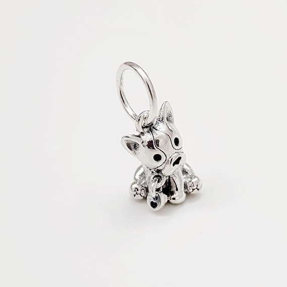 Pandora French Bulldog Charm Dog French Bulldog Puppy Pendant