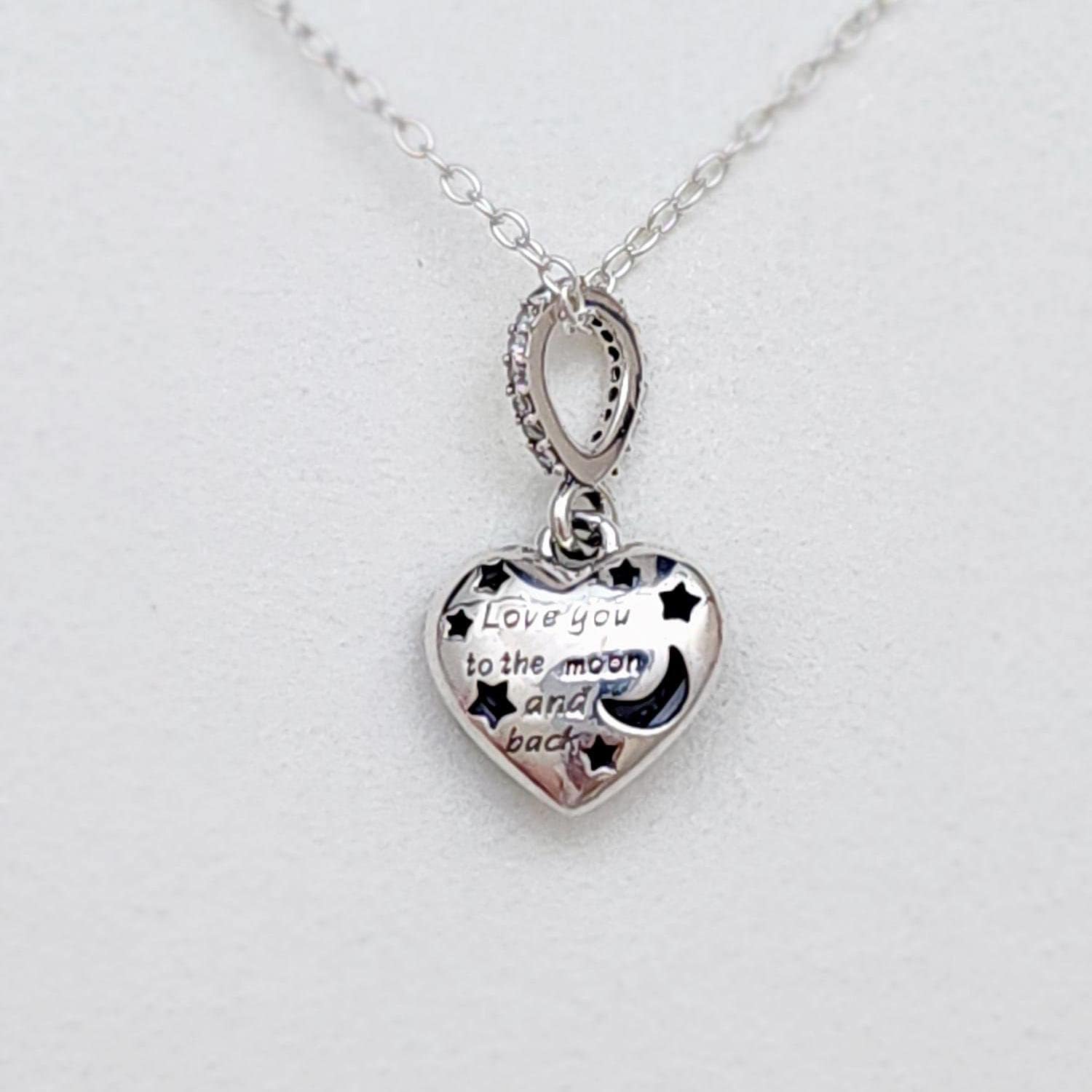 Pandora Blue Moon and Stars Necklace - Etsy