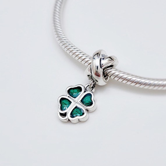 Pandora Green Green Four Leaf Clover Charm - Etsy