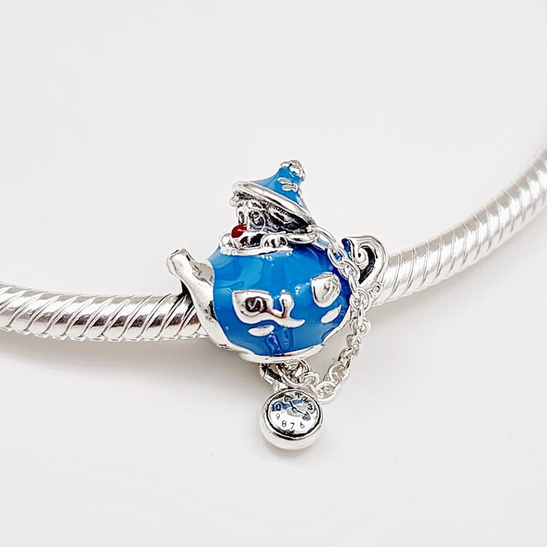 Pandora Disney alice in Wonderland Teapot Charm - Etsy