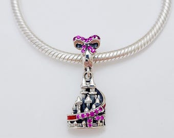 Pandora Disney Parks Urlaub Schloss Figural Sculpted Fantasyland Charme