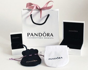 Pandora Package Gift Bag, Ring Box, Bracelet Box, Note Card