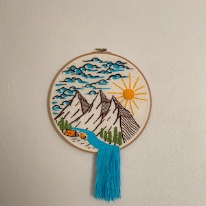 Wall decor, home sweet home, wall design decor, Punch needle wall decor