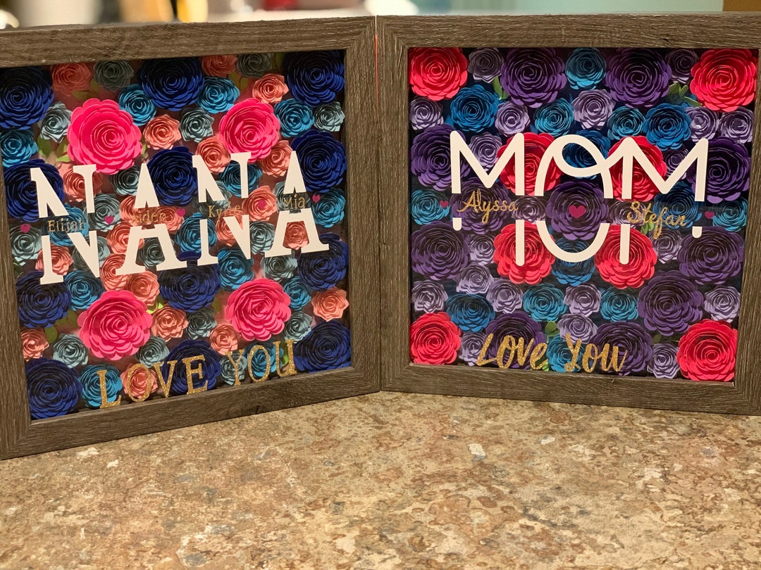 Personalized Shadow Box Gift Just Because Birthday or Etsy