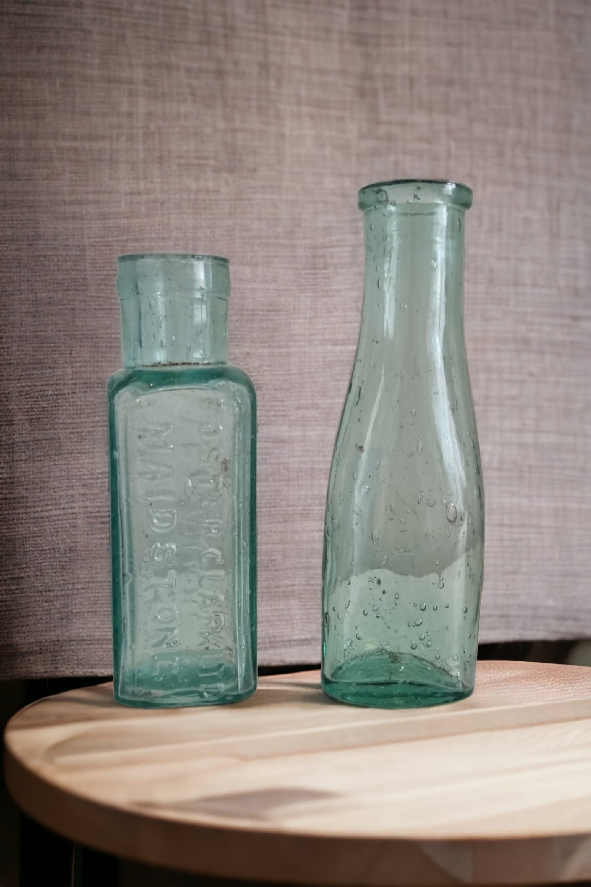 Antique Aqua Bottle Boro Royal Sauce, Rare Burst Lip Sauce Bottle, Shear  Top, Aqua Bottle With Long Neck, Embossed Square Bottle, Bud Vase 