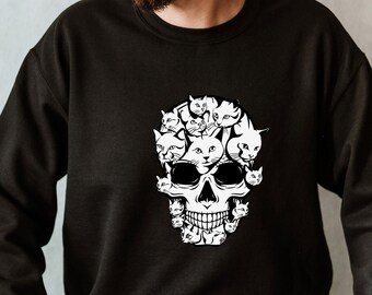 Skeleton Cat Tee
