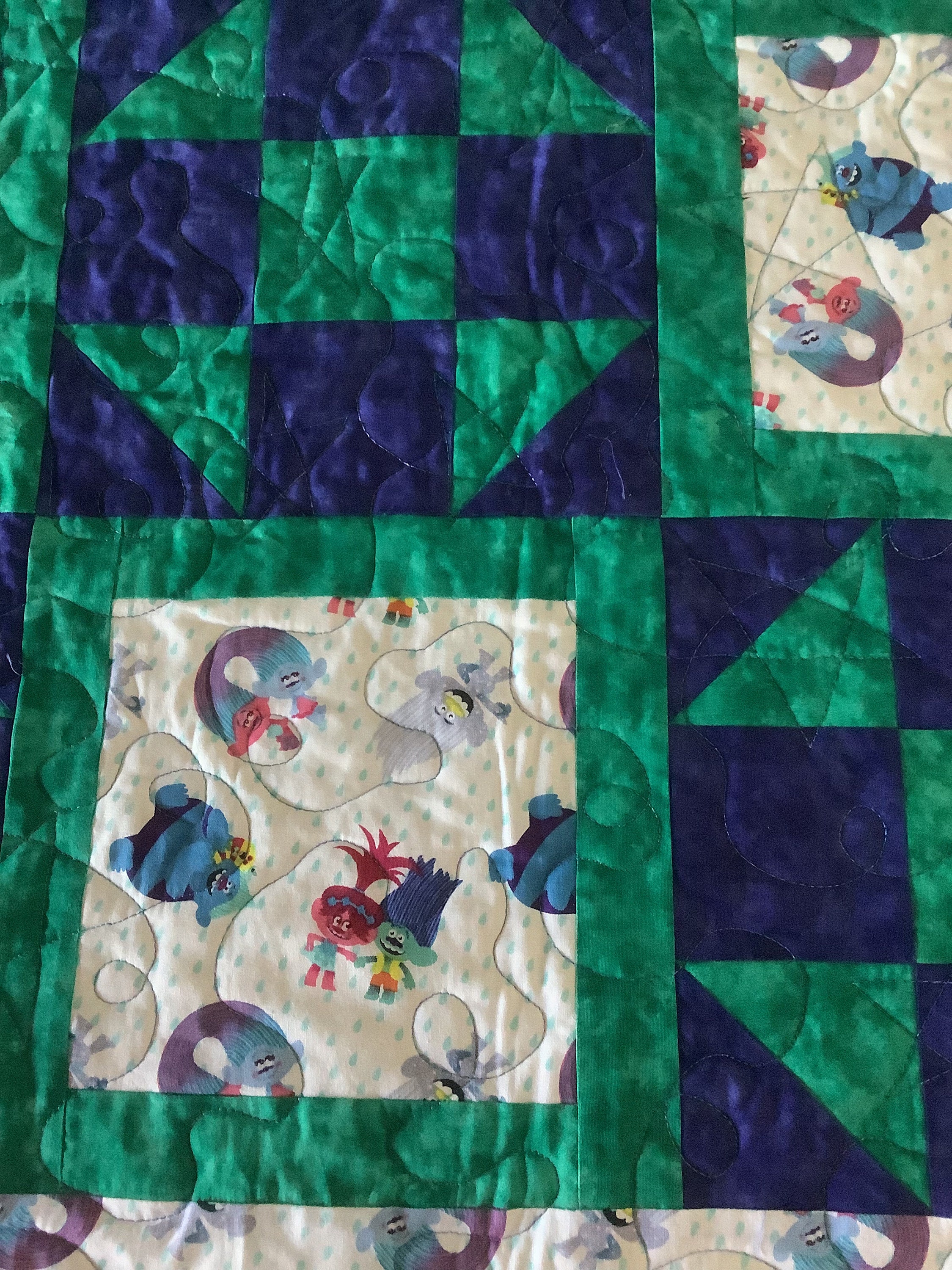 Trolls Quilt Etsy