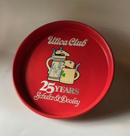 Utica Club レトロトレイ　看板　サイン　ビンテージ雑貨　アメトイ Vintage Utica Club UC 