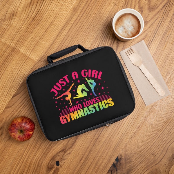 Gymnastics Lunch Box Etsy
