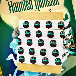 Spooky Mansion Ghost Doom Buggy inspired Hair Ties