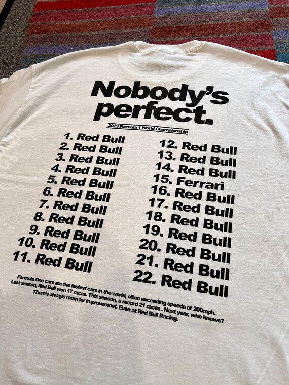 Tee shirt red bull f1 cheap