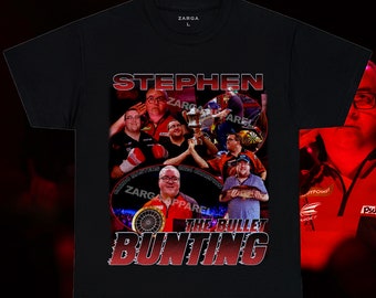 Stephen Bunting Darts grappige Meme Tee T-shirt
