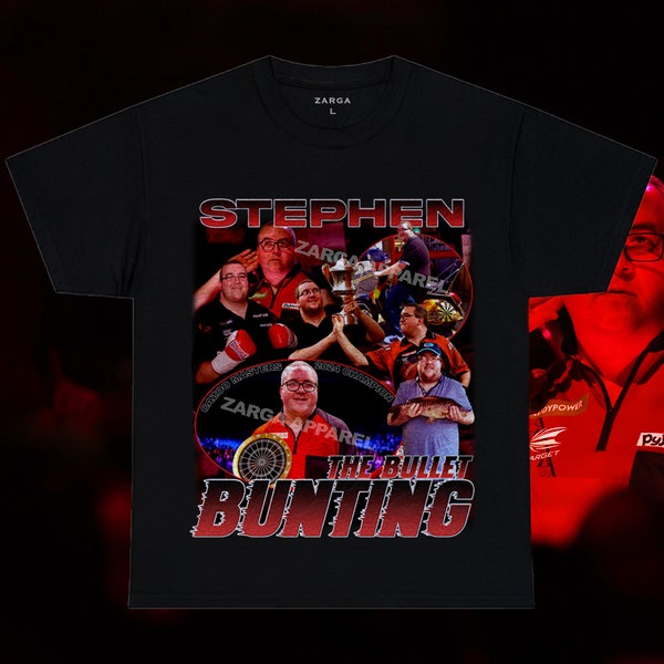 Stephen Bunting Darts Funny Meme Tee T-Shirt