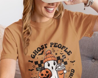 I Ghost People Year Round Graphic Tee Sarcastic & Stylish Apparel