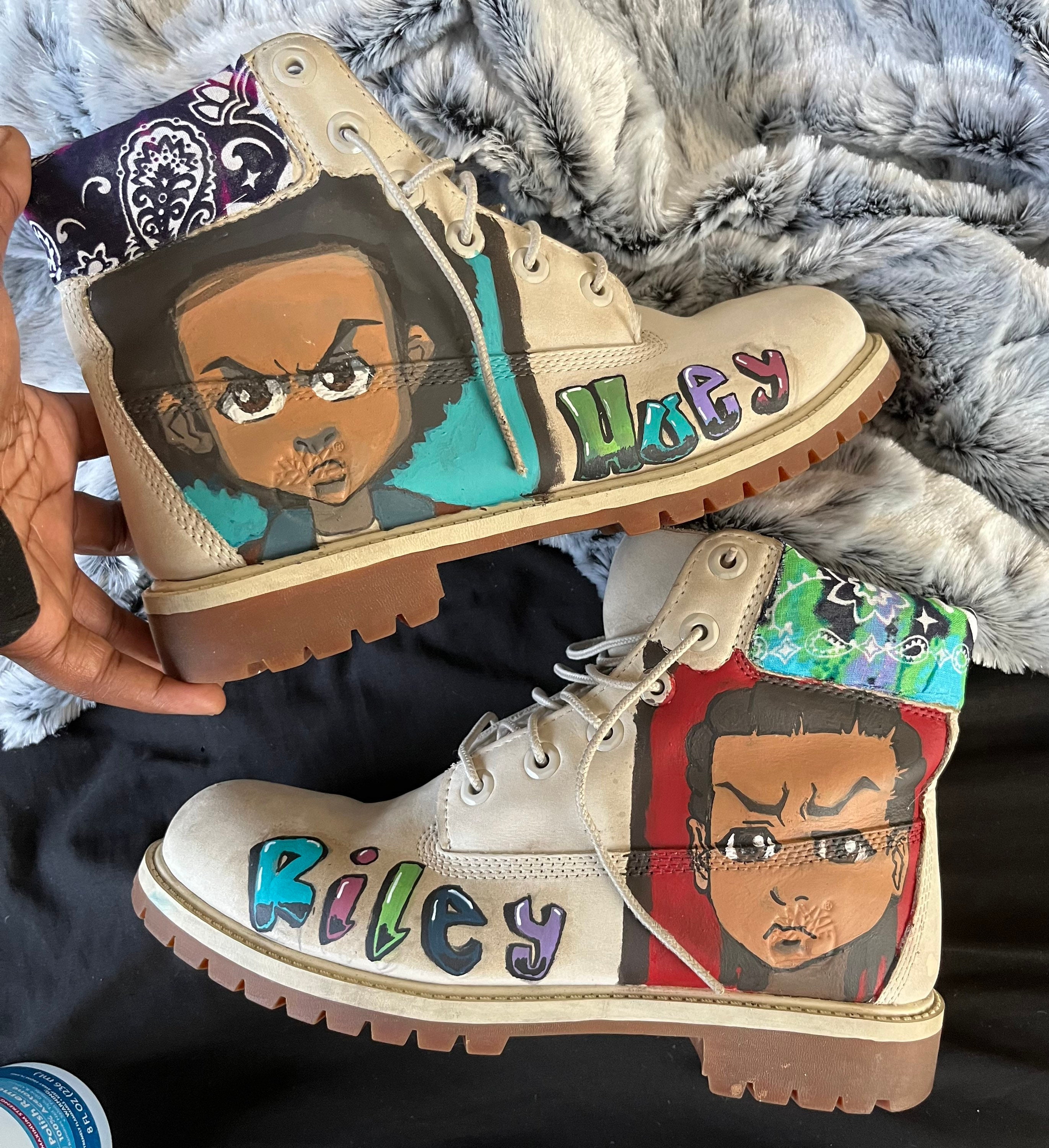 Custom Timberland - Etsy