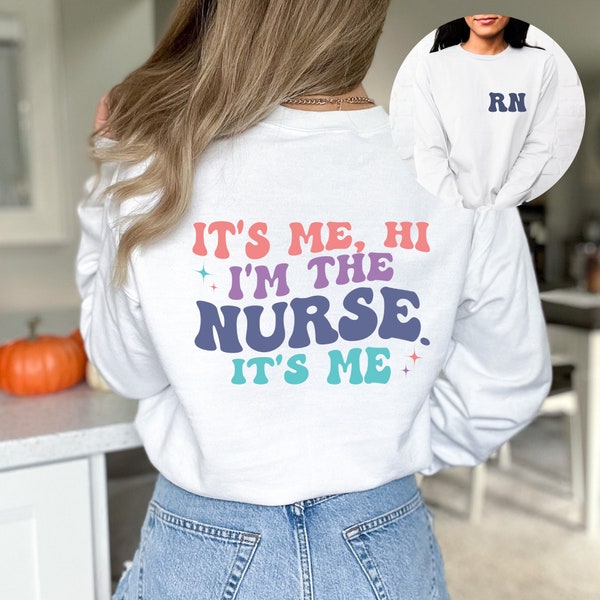 Lustige Krankenschwester Langarm Unterhemd, Krankenschwester Geschenk Shirt, süße Krankenschwester Shirt, RN ER Intensivstation Krankenschwester Shirt, Geschenk für Krankenschwestern