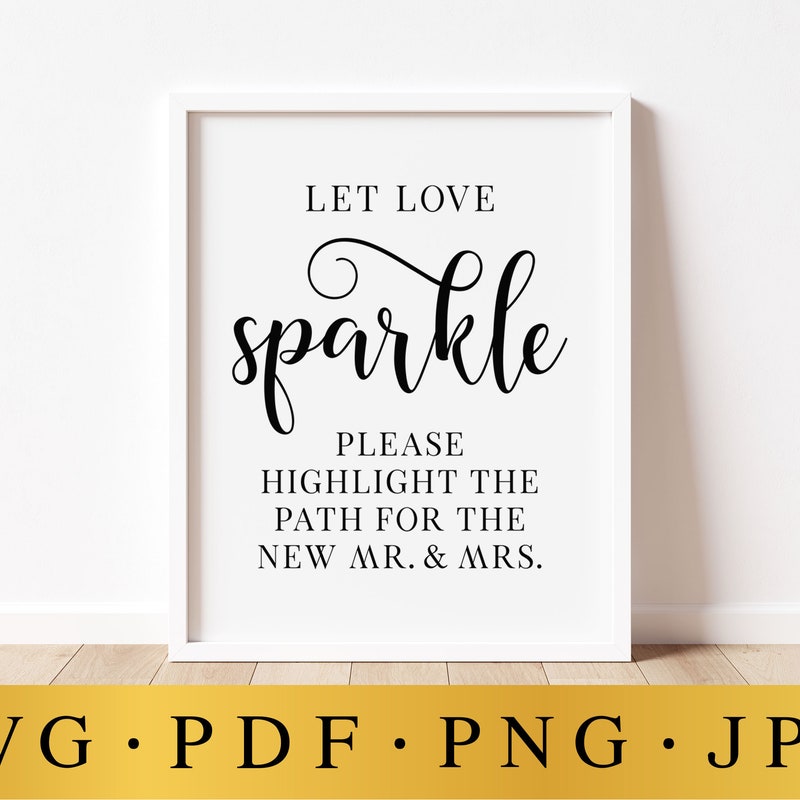 Let Love Sparkle - Etsy