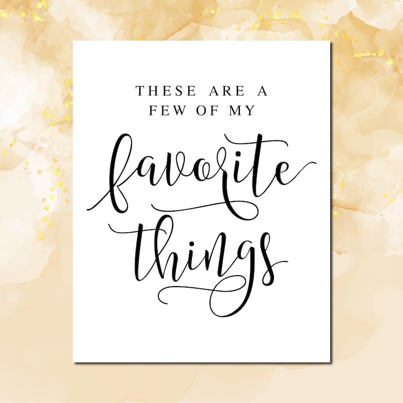 Favorite Things Etsy