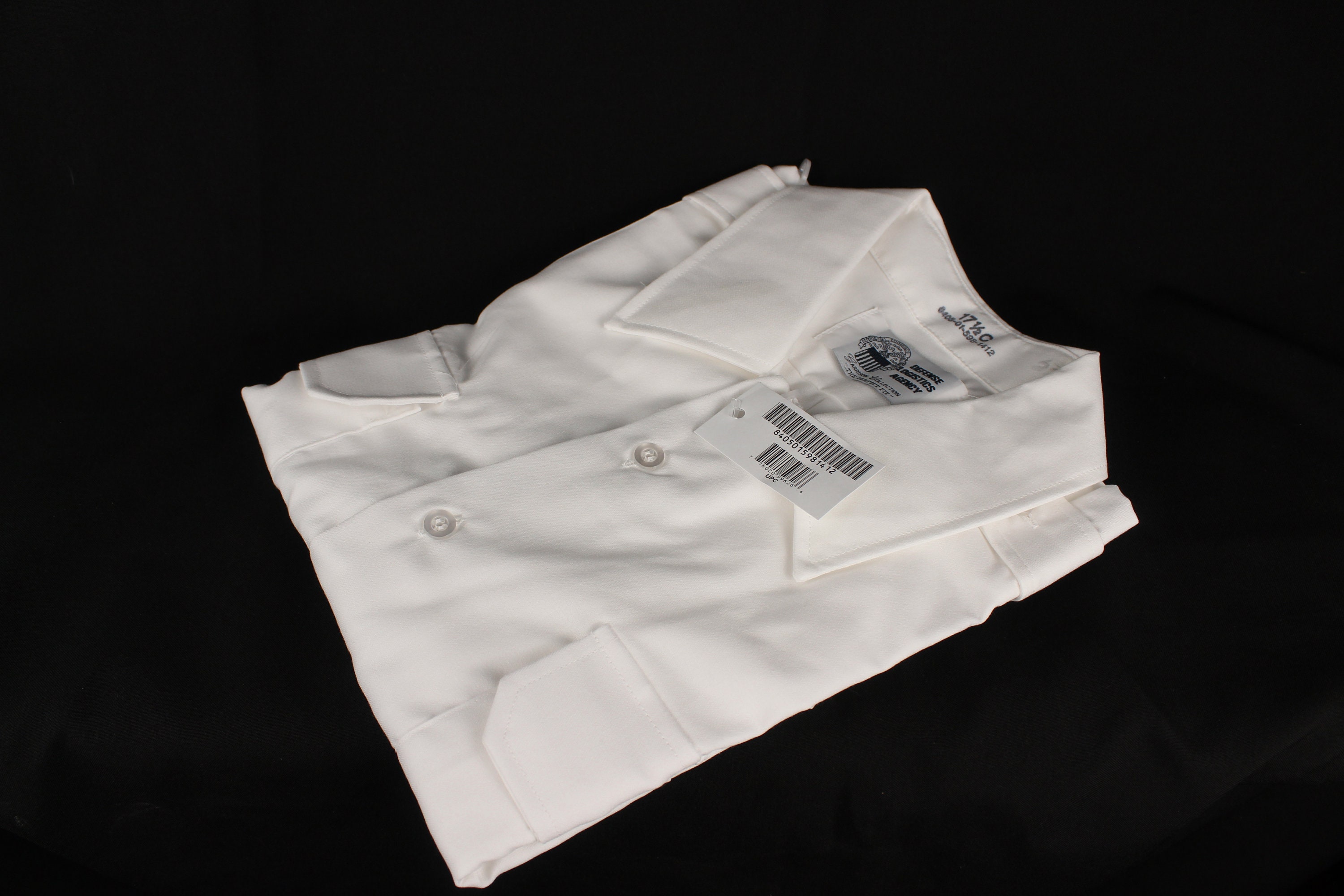 White Shirt, US Army Dress Shirt ASU Size 17.5 32/33 at  Men's  Clothing store