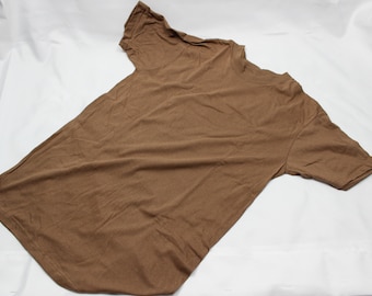 Camiseta interior marrón coyote excedente del ejército estadounidense para BDU