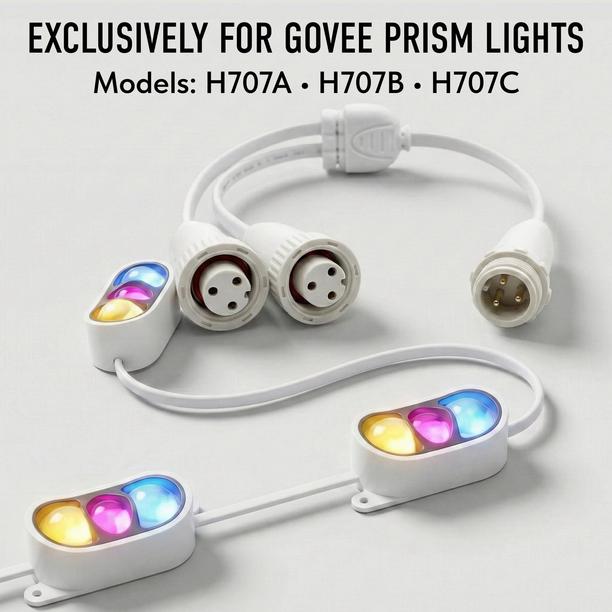 Y-splitter & Extension Cables for Govee Permanent Outdoor Lights