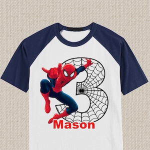 Spiderman Birthday Shirt, Spiderman Shirt, Avengers Birthday shirt, Avengers Shirt, Spiderman Tshirt, Spiderman Tee, Spiderman Birthday.