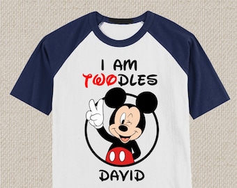 Twodles Mickey Mouse Birthday Shirt, Mickey 2nd Birthday Shirt, Twodles Birthday shirt, Toodles Birthday Shirt, Twodles Shirt, Toodles Shirt