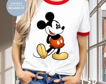 Mickey Mouse Shirt. Unisex Sizes. Vintage Retro Style Graphic. #1256