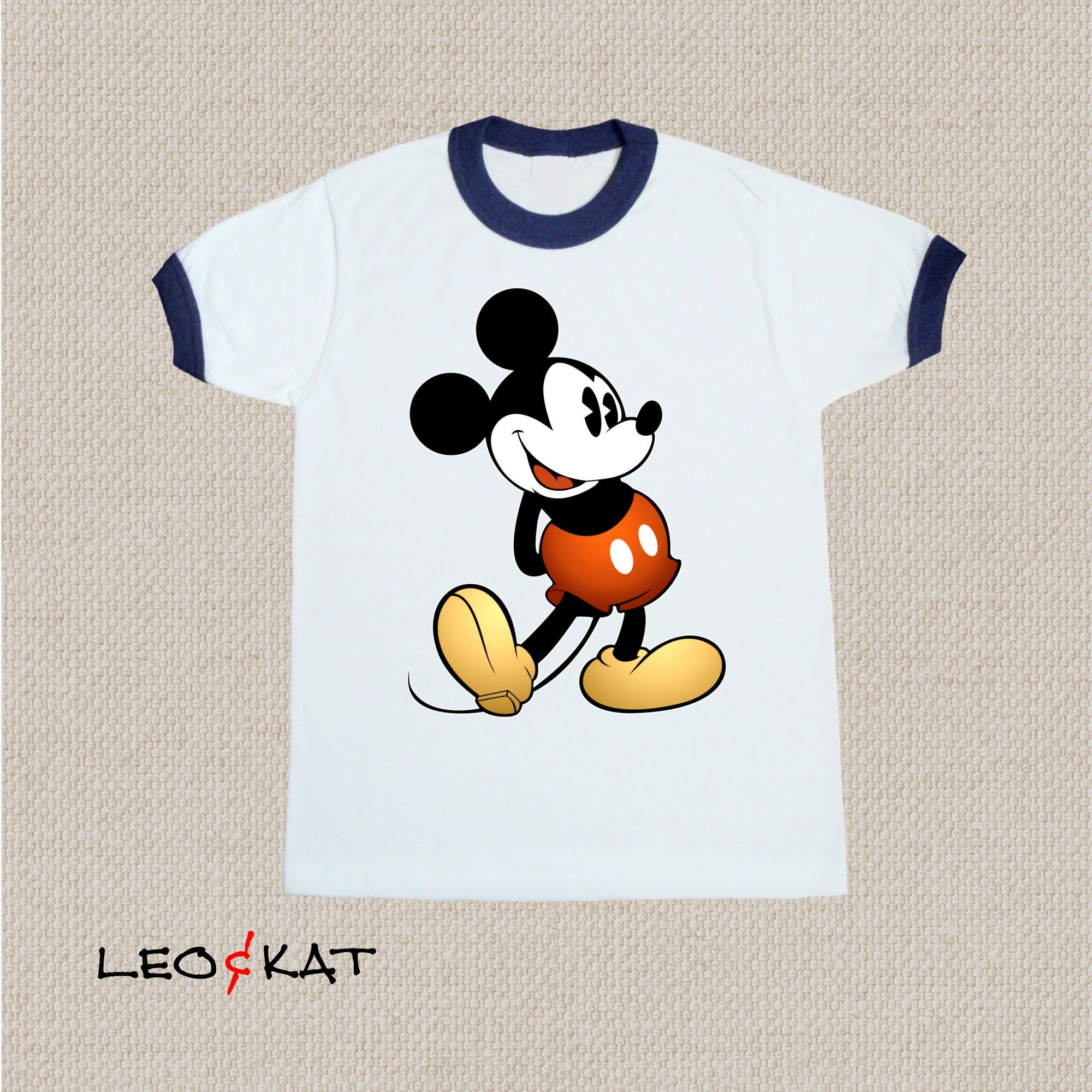 Mickey Shirt Vintage to Off - Up - Etsy Mouse 60%