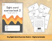 Fry Sight Words Worksheet: Tracing, Coloring, Ages 6-8 (PDF)