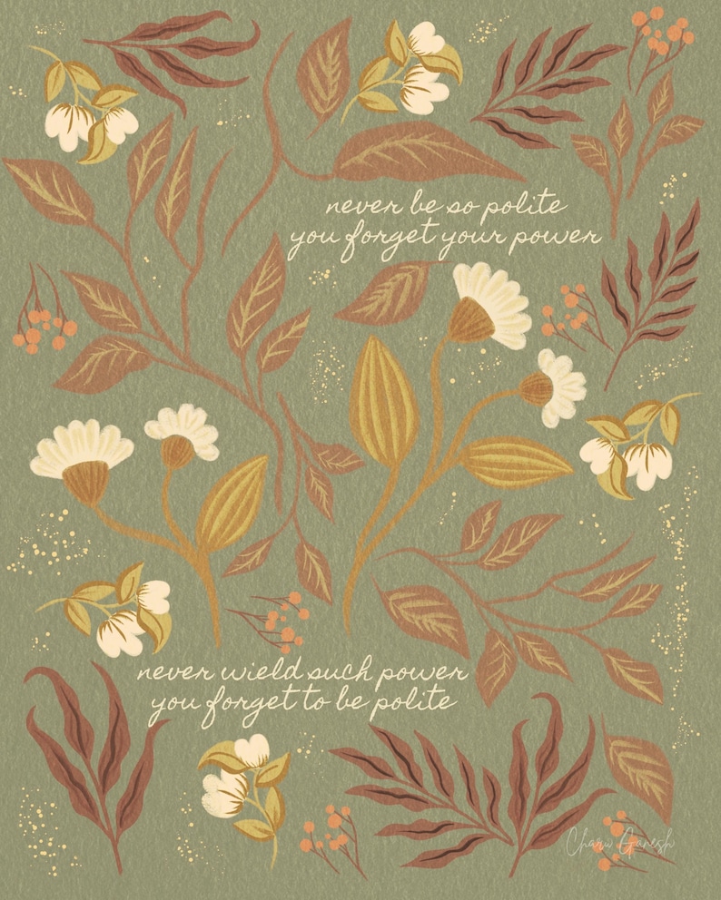 tswift subtle lyric art print || "never be so kind" marjorie evermore quote image 6