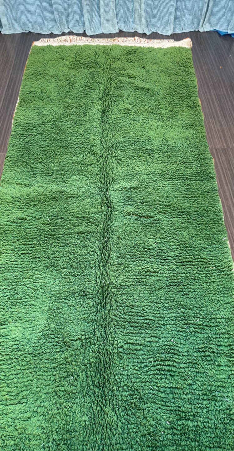 Solid Green Runner Green Area Rug Runner Green Etsy