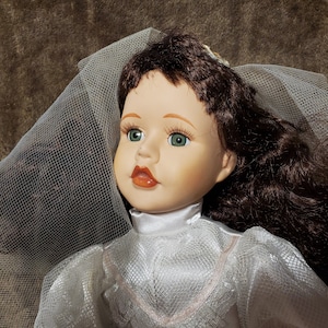 Porcelain  Bridal doll