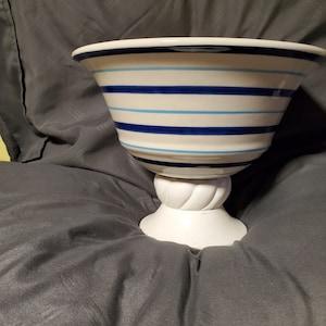 Vintage striped bowl