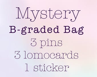 BTS B Grade Mystery Bag | Hard Enamel Pins