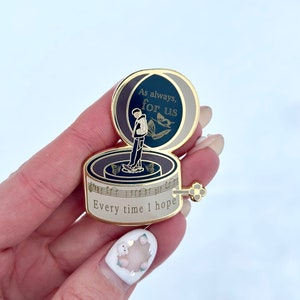 Hope On The Street Hard Enamel Pin | J-Hope BTS | Music Box Reflection