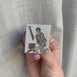 Veautiful Days Enamel Pin | BTS Taehyung V Photofolio Pin