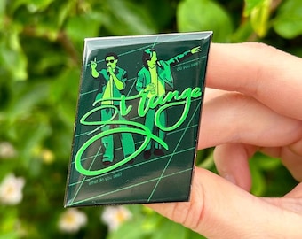 RM Strange DDay The Final Collabs Hard Enamel Pins | AgustD BTS
