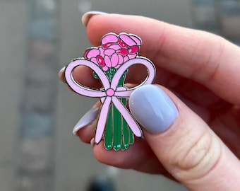 Hobi’s Balloon Flowers Hard Enamel Pin | JHOPE BTS
